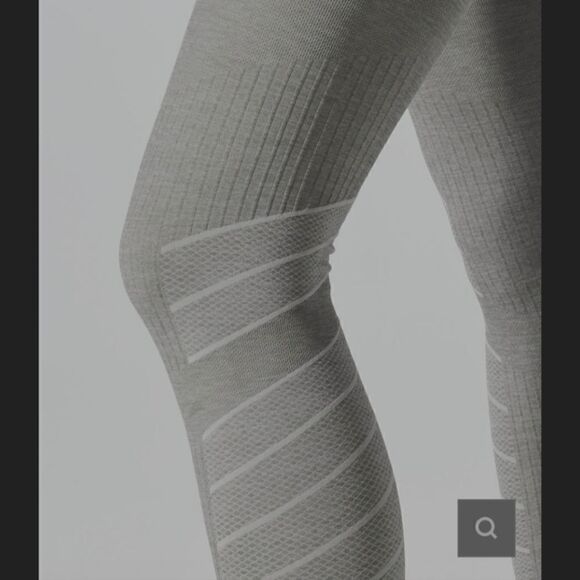 Blanqi Hipster Contour Gray Leggings Size Large Maternity - Picture 4 of 12